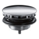 hansgrohe Garniture de vidage non fermable, pour lavabo, aspect inox-1