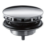 hansgrohe Garniture de vidage non fermable, pour lavabo, aspect inox