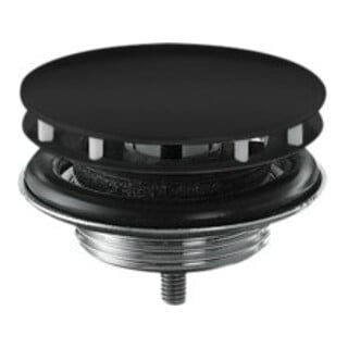hansgrohe Garniture de vidage pour lavabo, fermeture, noir mat