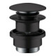hansgrohe Garniture de vidage Push-op, pour lavabo et bidet, noir mat-1