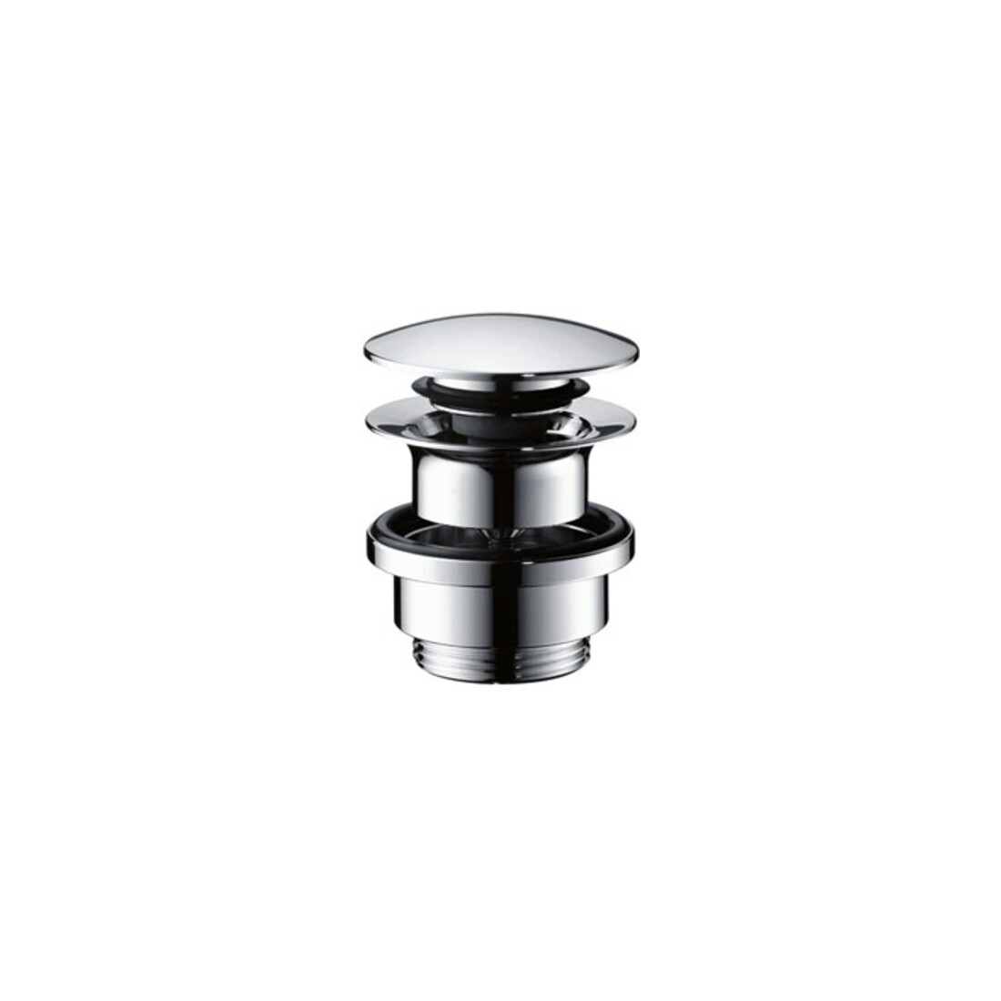 hansgrohe Garniture de vidage Push-op, pour mitigeur lavabo et bidet, chrome