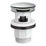 hansgrohe Garniture de vidage Push-op pour mitigeur lavabo et bidet, chrome