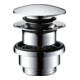 hansgrohe Garniture de vidage Push-Open pour lavabo et bidet, optique or brossé-1