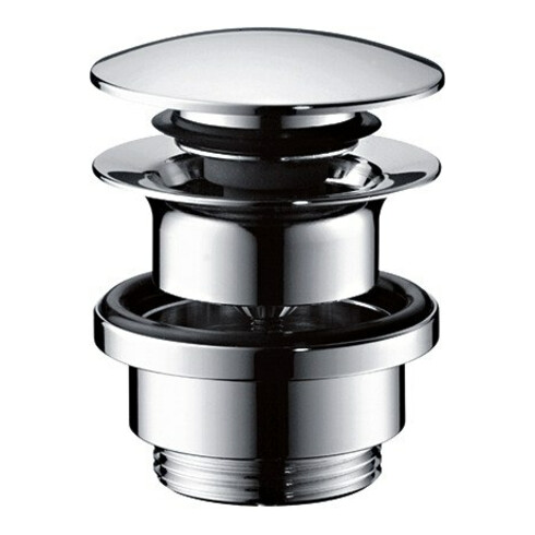hansgrohe Garniture de vidage Push-Open pour mitigeurs lavabo et bidet, chrome
