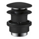 hansgrohe Garniture de vidage Push-Open pour mitigeurs lavabo et bidet, noir mat-1