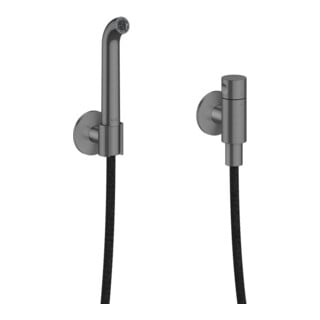 hansgrohe Gießrohrset Axor One Rückflussverhinderer brushed black chrome