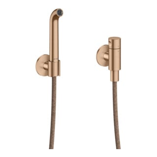 hansgrohe Gießrohrset Axor One Rückflussverhinderer brushed red gold