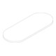 hansgrohe Glasablage Axor Logo 450 mm klar Glas, 450mm-1