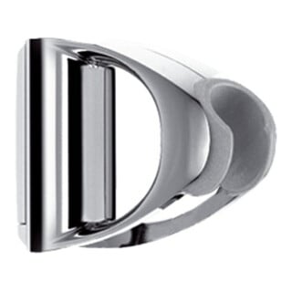 hansgrohe Glissière d 25 mm, e-mat, pour barre de douche Unica D