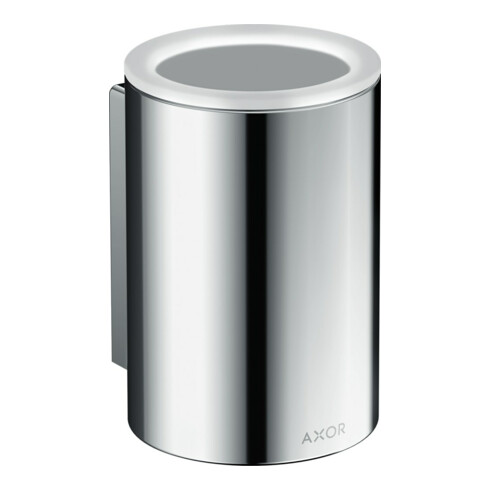 hansgrohe Gobelet à dents Axor Universal Circular Ø 76x114 mm, montage mural, chrome