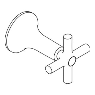 hansgrohe Griff Axor Terrano chrom