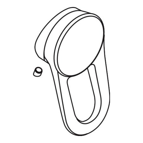 hansgrohe Griff komplett Axor Mondaro Wannen-/ Brausenmischer chrom