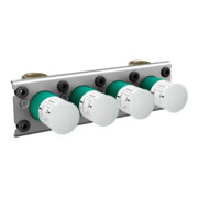 hansgrohe Grundkörper AP-/UP-Montage, 3 Verbraucher, Rp 1/2