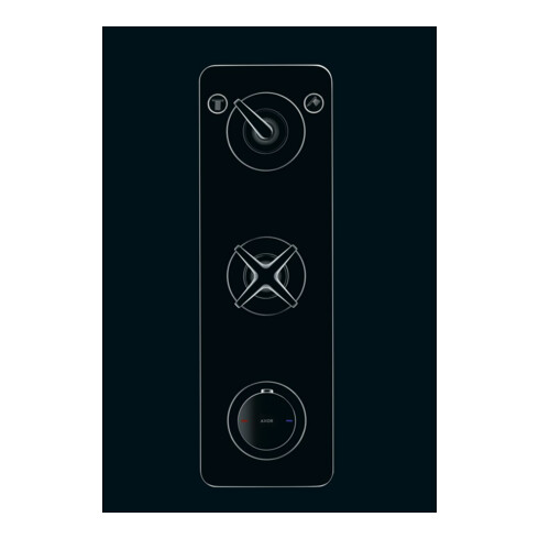 hansgrohe Grundkörper Axor Citterio E 2 Verbr., für UP-Thermostat 380x120mm