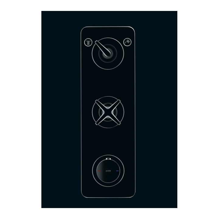 hansgrohe Grundkörper Axor Citterio E 2 Verbr., für UP-Thermostat 380x120mm
