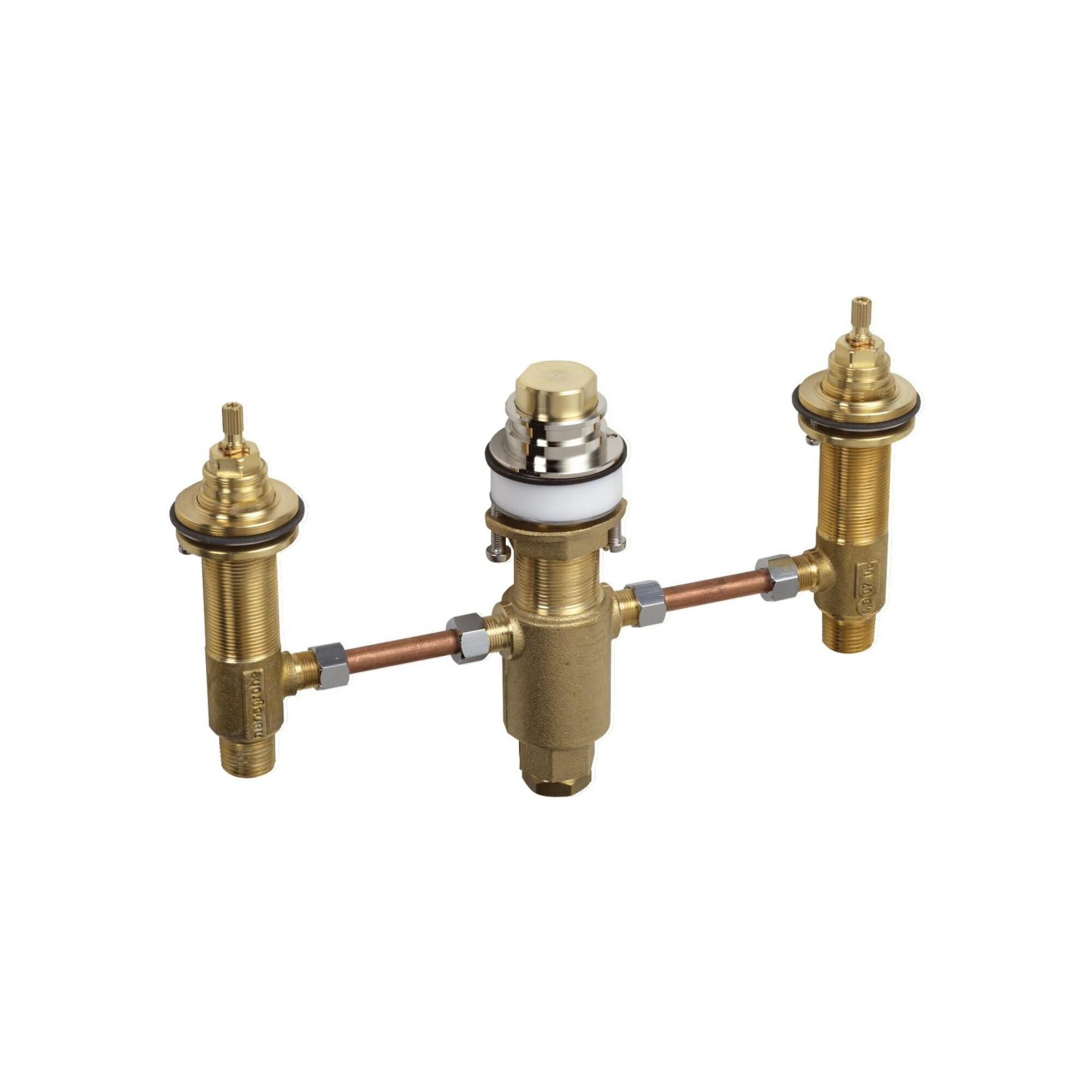 hansgrohe Grundkörper Axor DN 15, für 3-Loch Wannenrandarmatur