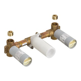 hansgrohe Grundkörper Axor Massaud DN 15 UP-Waschtisch-3-Loch-Armatur