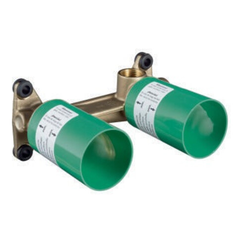 hansgrohe Grundkörper DN 15, für 2-Loch Waschtischarmatur, Unterputz