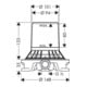 hansgrohe Grundkörper DN 15, für Armaturen bodenstehend-4