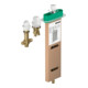 hansgrohe Grundkörper für 3-Loch-Einhebel-Wannenarmatur-1