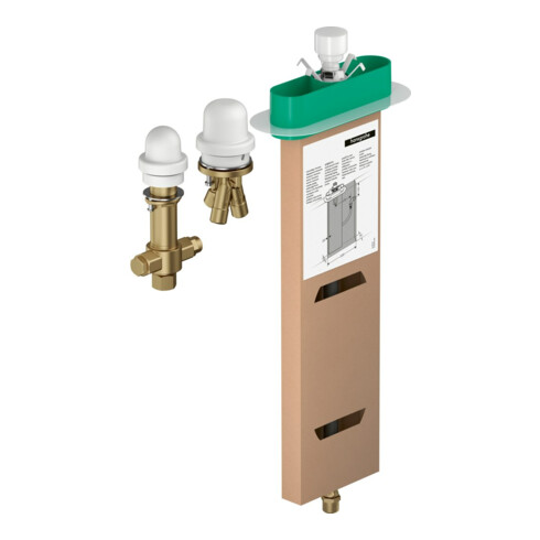 hansgrohe Grundkörper für 3-Loch-Einhebel-Wannenarmatur