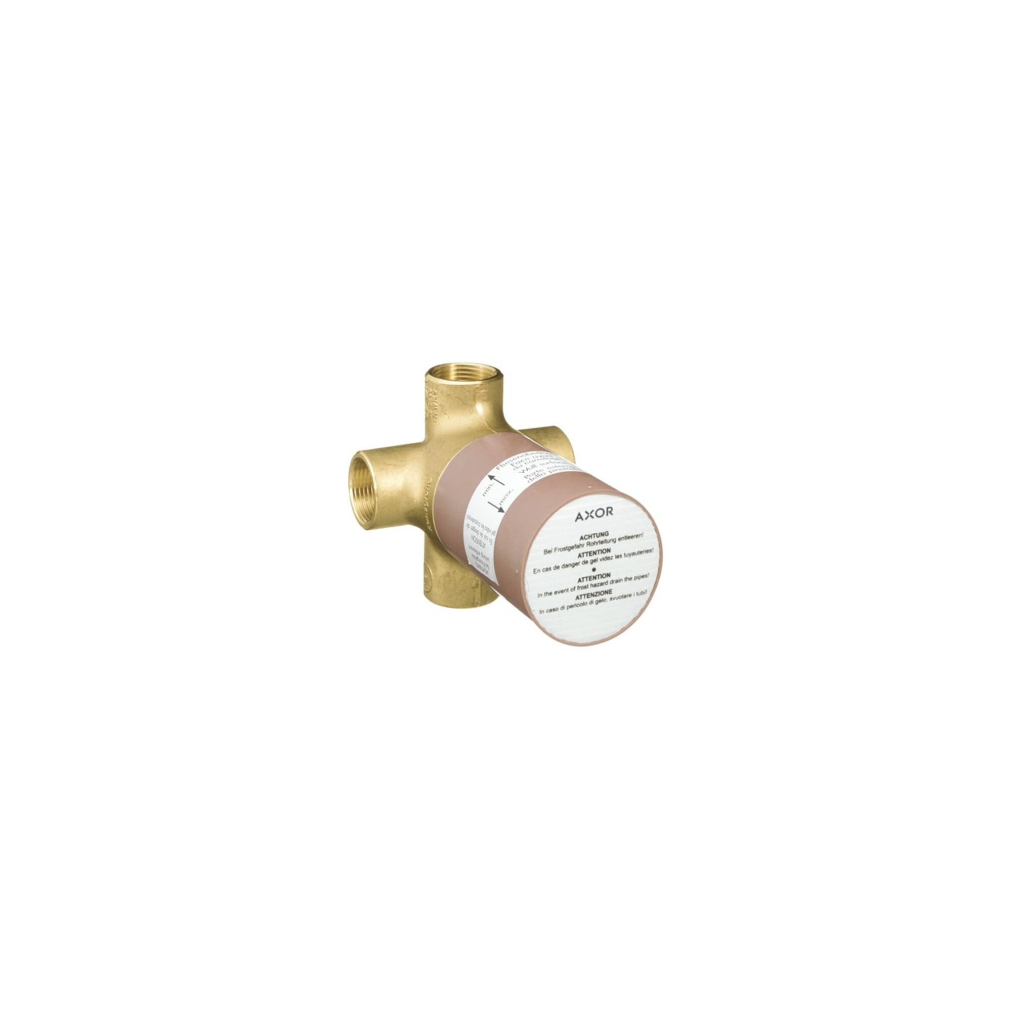hansgrohe Grundkörper Quattro Axor DN 20, für 4-Wege-UP-Umstellventil