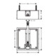 hansgrohe Grundkörper RAINDANCE DN 15, für Raindance 260 x 260 mm Air 1jet Kopfbrause-3