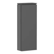 hansgrohe Halbhochschrank Xilesa E 400x200mm, Türan. li, schiefergrau matt-1