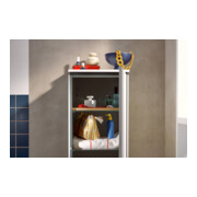 hansgrohe Halbhochschrank Xilesa E 400x200mm, Türanschlag rechts, mattweiß-4