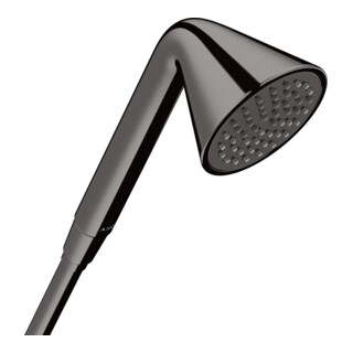 hansgrohe Handbrause Axor 85mm, 1jet, polished black chrome