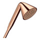 hansgrohe Handbrause Axor 85mm, 1jet, polished red gold-1