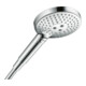 hansgrohe Handbrause Axor innenl. WF, 120mm, 3jet, Edelstahl-Optik-1