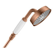 hansgrohe Handbrause Axor Montreux 100mm, 1jet, brushed red gold