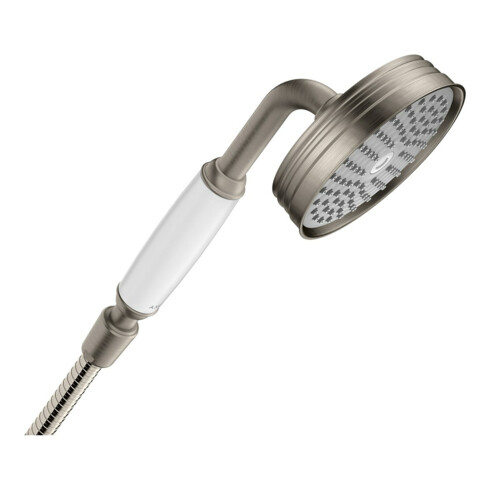 hansgrohe Handbrause Axor Montreux 100mm, 1jet, Edelstahl-Optik