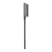 hansgrohe Handbrause Axor One DN 15, 2jet, brushed black chrome