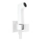 hansgrohe Handbrause Bidette 1jet, eckig, mattweiß-1
