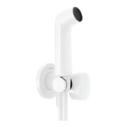 hansgrohe Handbrause Bidette 1jet, rund, mattweiß