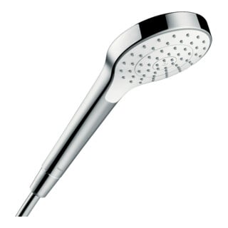 hansgrohe Handbrause Croma Sel. S EcoSm. + 1jet, 7 l/min, weiß/chrom