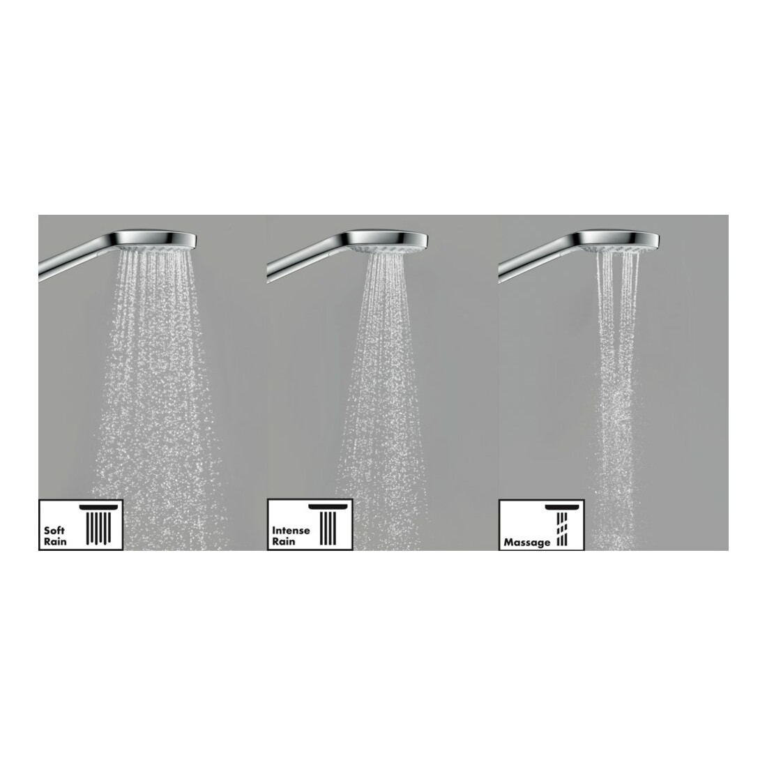 hansgrohe Handbrause Croma Select E Multi weiß/chrom