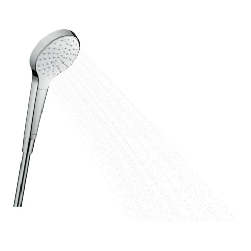 hansgrohe Handbrause Croma Select S 1jet, weiß/chrom