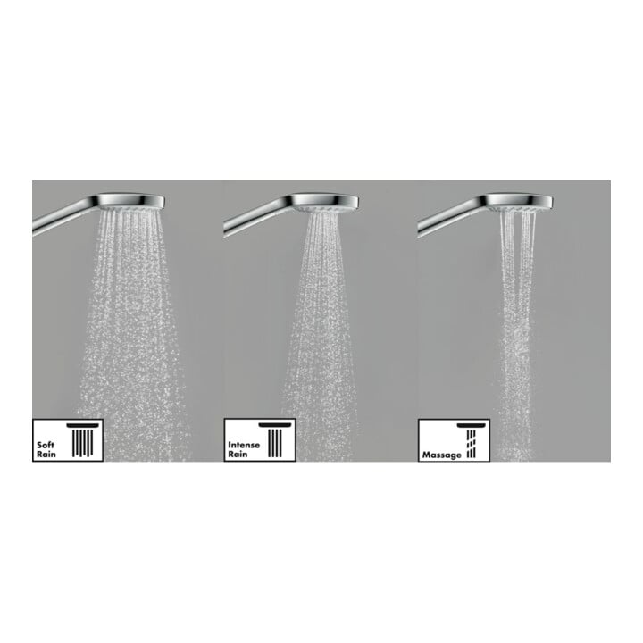 hansgrohe Handbrause Croma Select S Multi weiß/chrom