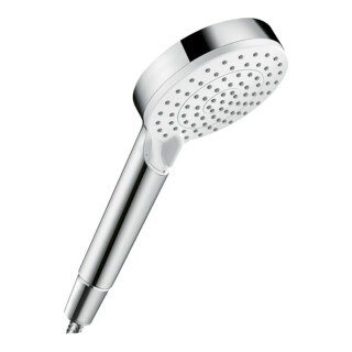 hansgrohe Handbrause Crometta EcoSmart plus 5,7 l/min, weiß/chrom