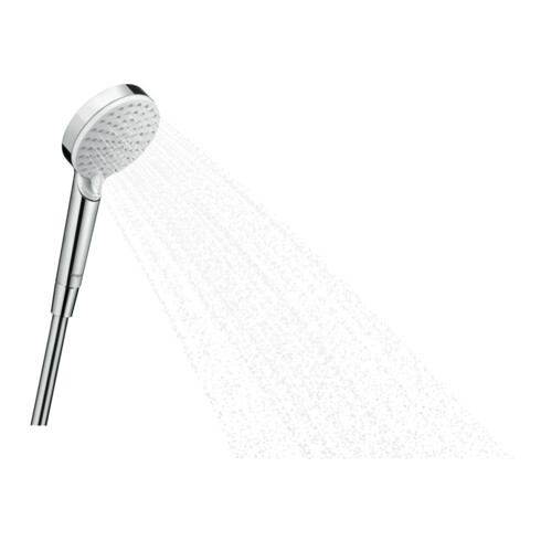 hansgrohe Handbrause Crometta weiß/chrom