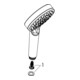 hansgrohe Handbrause CROMETTA VARIO DN 15 weiß/chrom-4