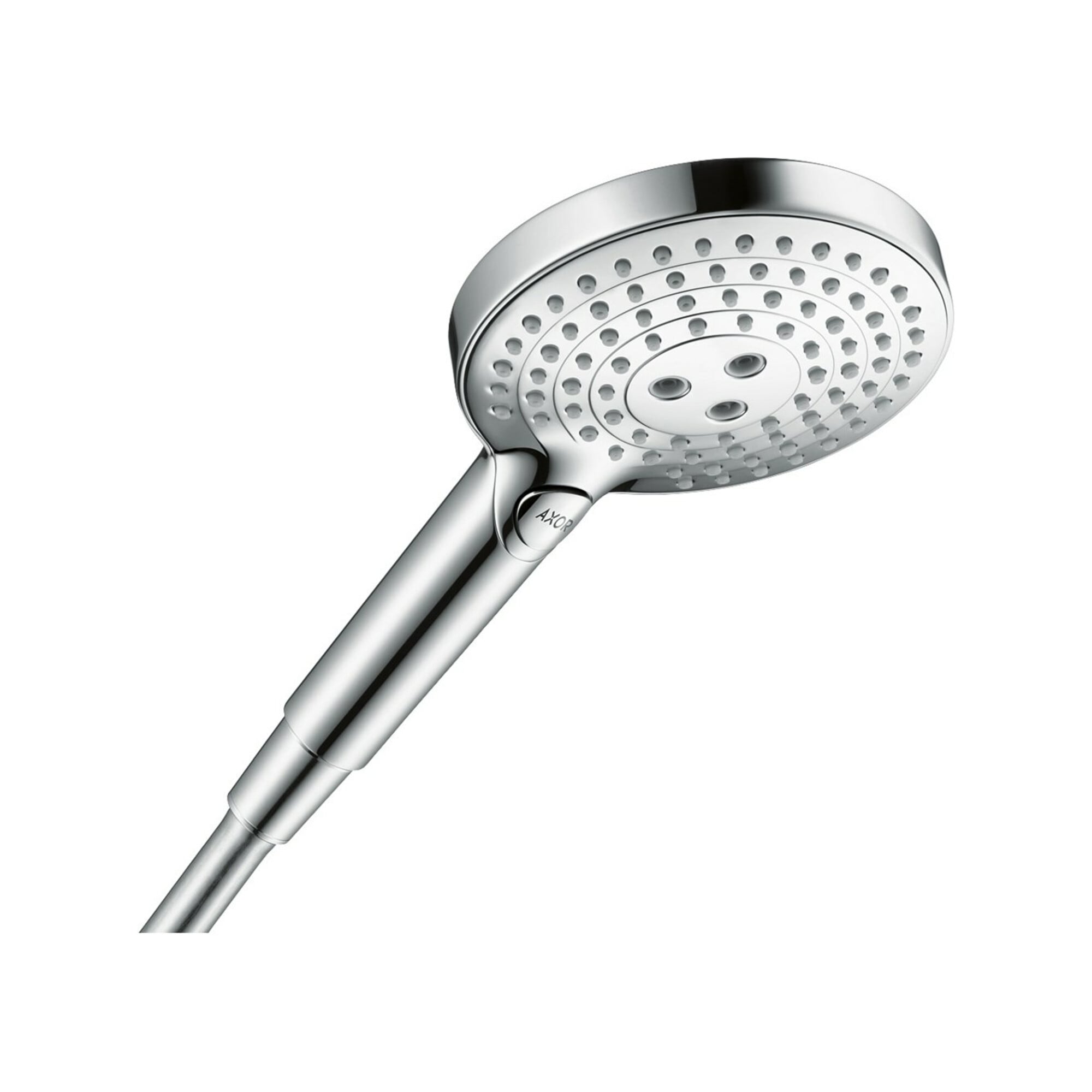 hansgrohe Handbrause EcoSmart Axor innenl. WF, 120mm, 3jet, Edelstahl-Optik