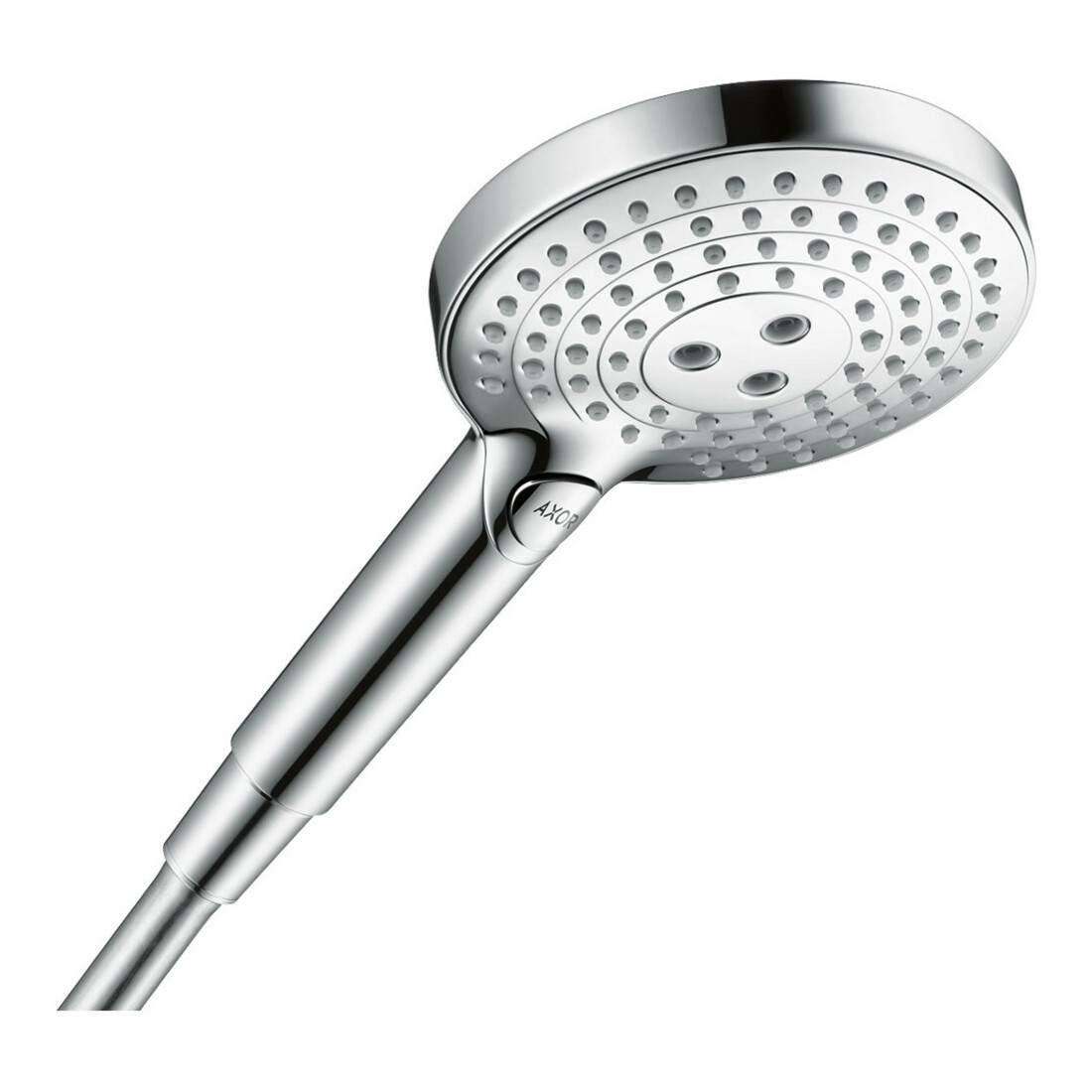 hansgrohe Handbrause EcoSmart Axor innenlie. Wasserf., 120mm, 3jet, chrom