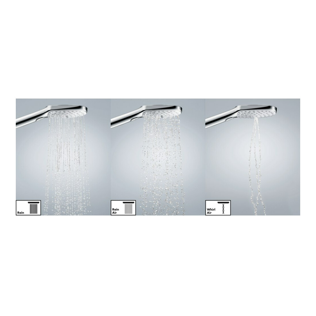 hansgrohe Handbrause Raindance Select E 120 Brausekopf 120mm, 3jet, chrom