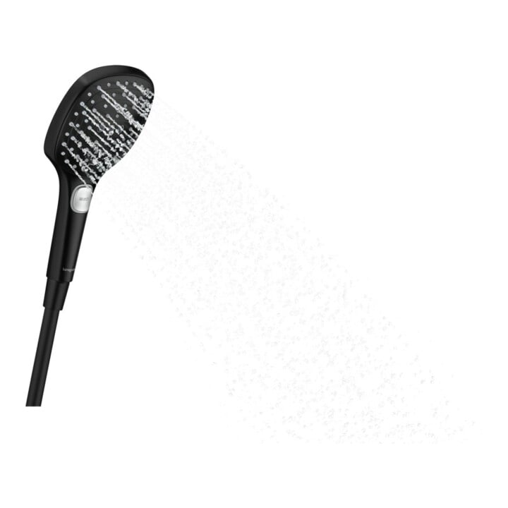 hansgrohe Handbrause Raindance Select E 120 Brausekopf 120mm, 3jet, mattschwarz