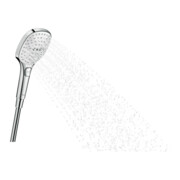 hansgrohe Handbrause Raindance Select E 120 Brausekopf 120mm, 3jet, weiß chrom-3