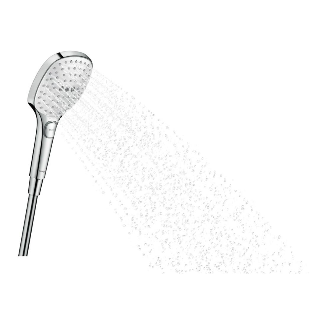hansgrohe Handbrause Raindance Select E 120 Brausekopf 120mm, 3jet, weiß chrom